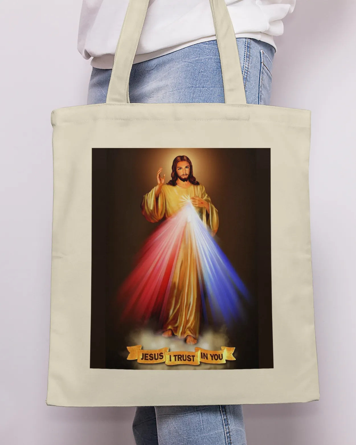 Divine Mercy Tote Bag