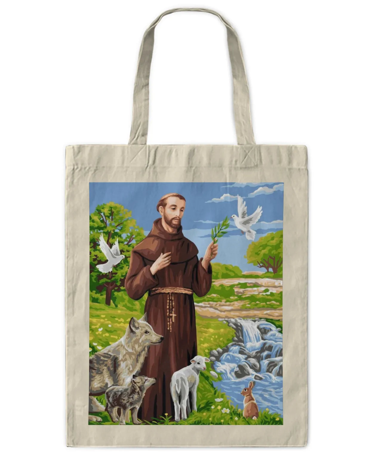Saint Francis of Assisi Tote Bag