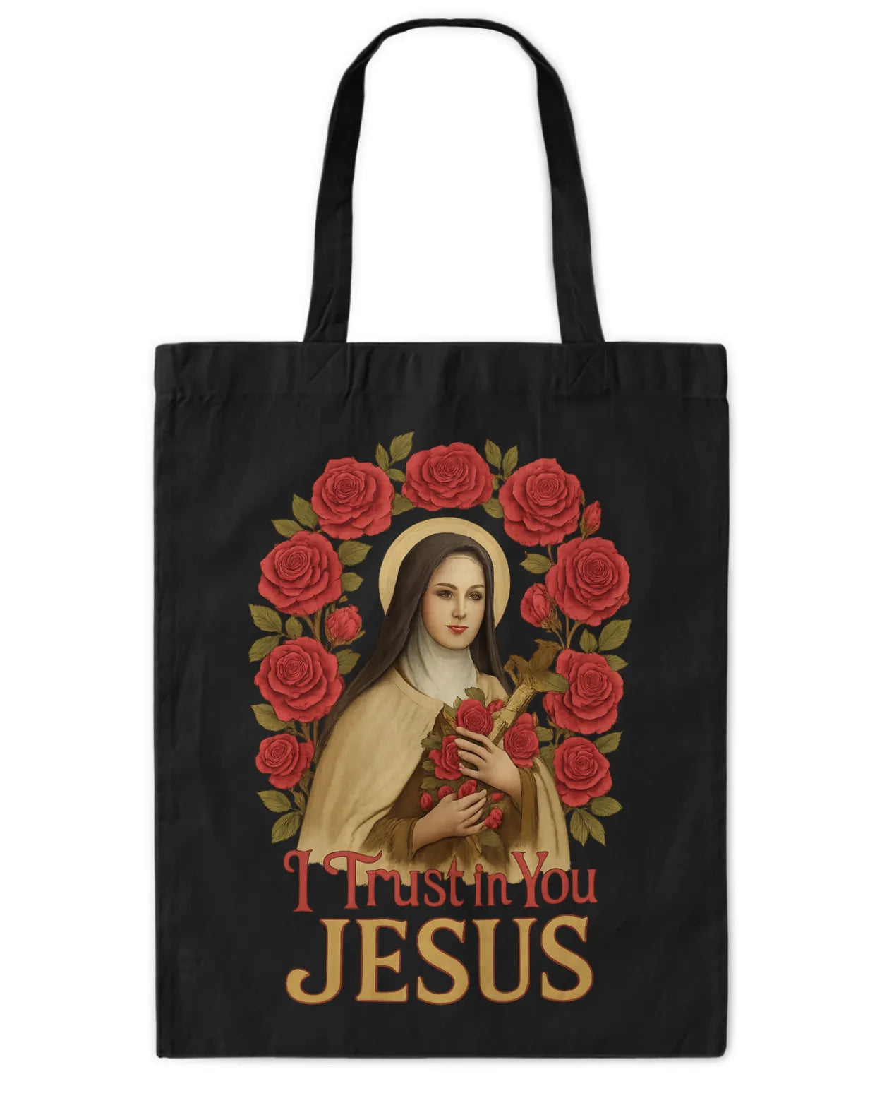 Saint Therese The Little Flower Tote Bag