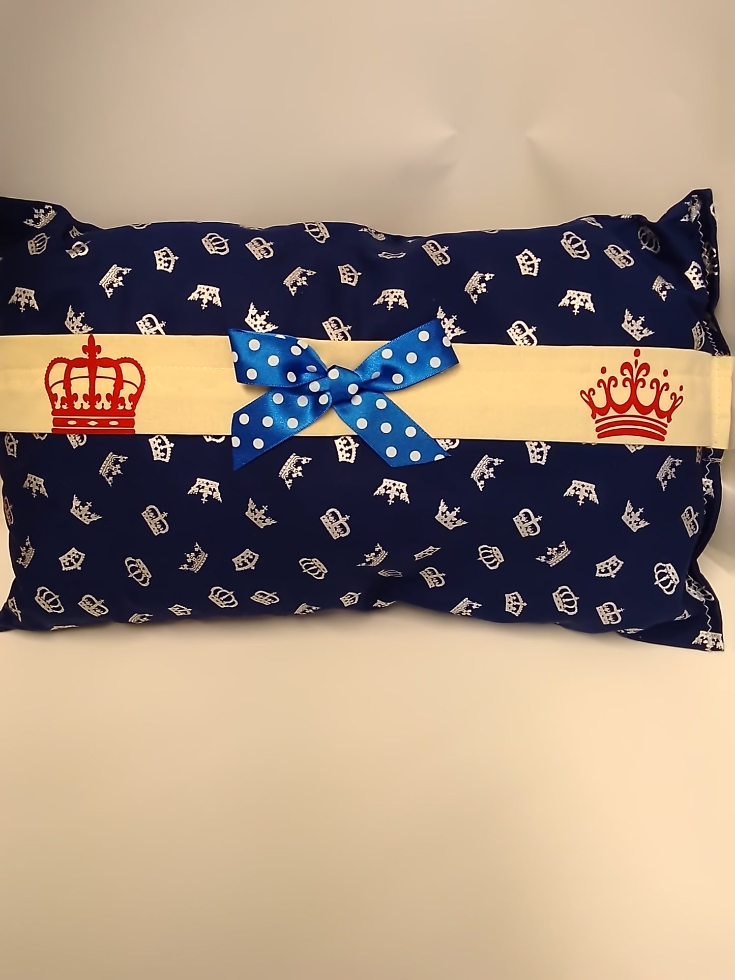 Silver Crown Cushion