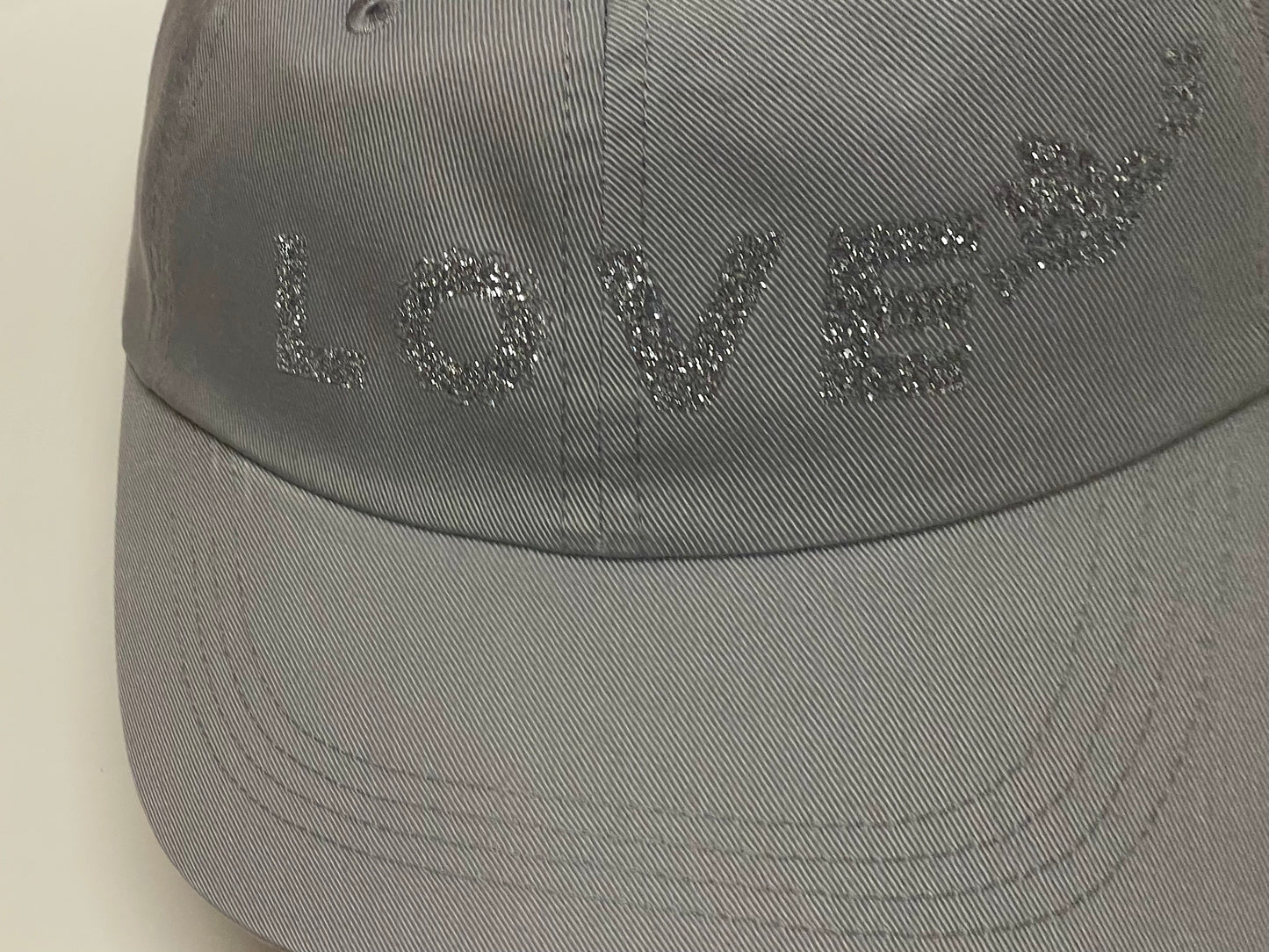 Grey Love Logo Cap