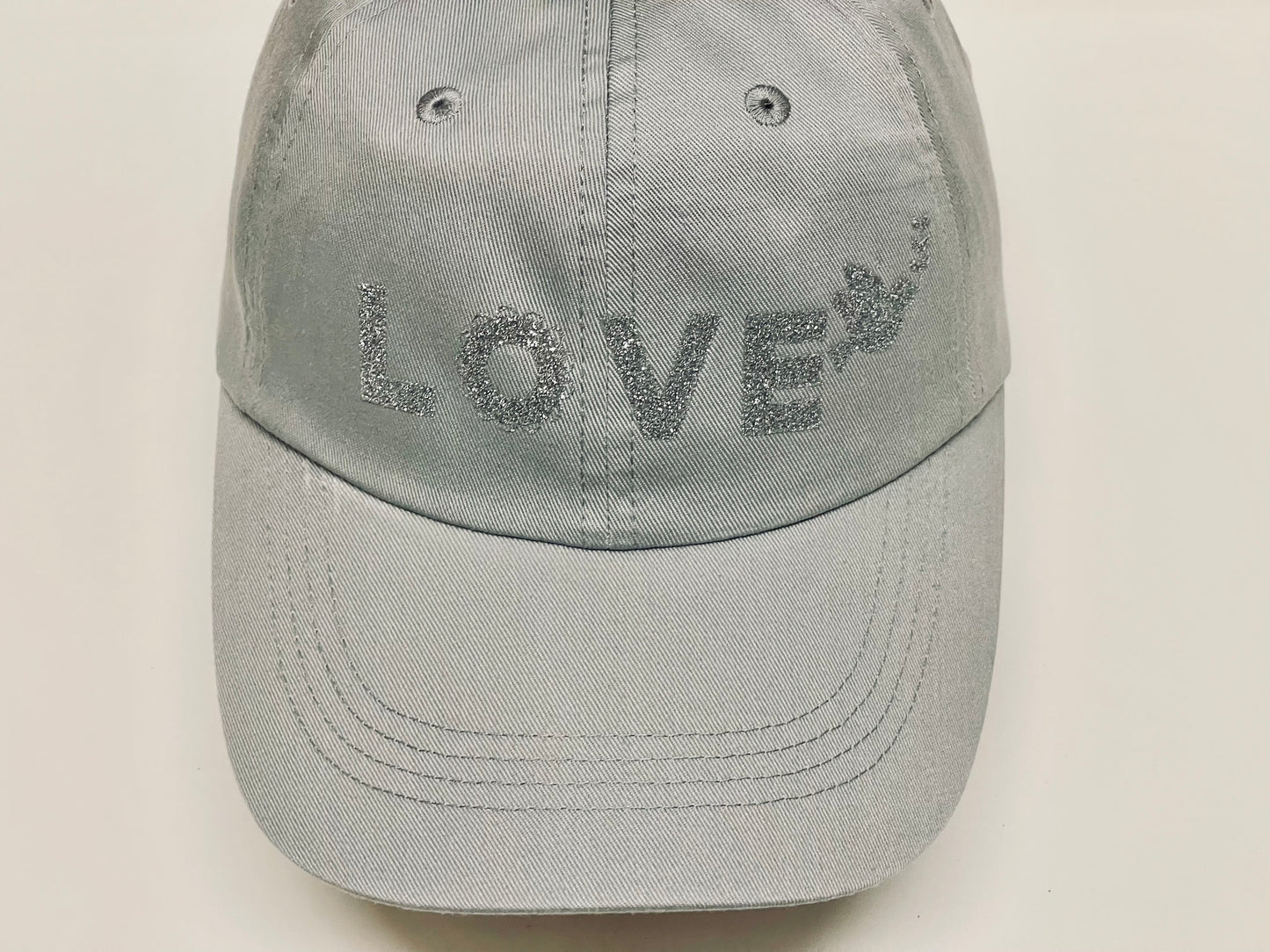 Grey Love Logo Cap