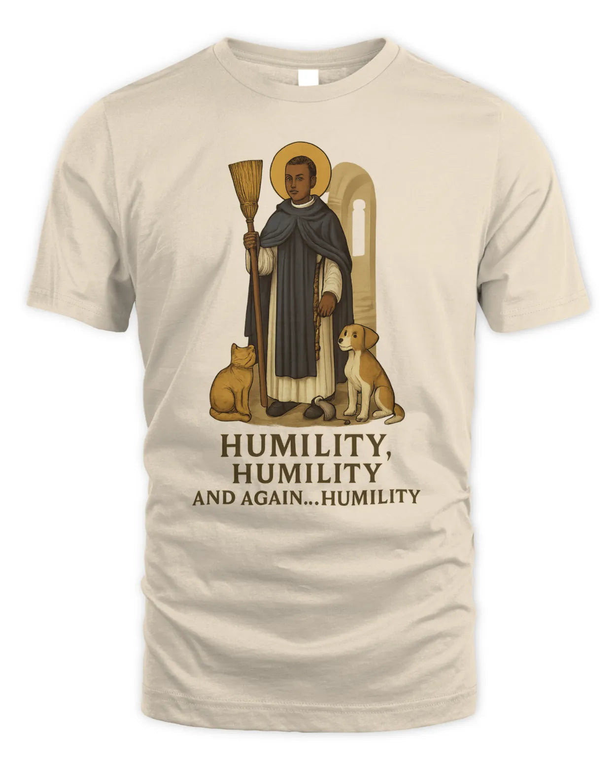 Saint Martin de Porres Humility T-Shirt