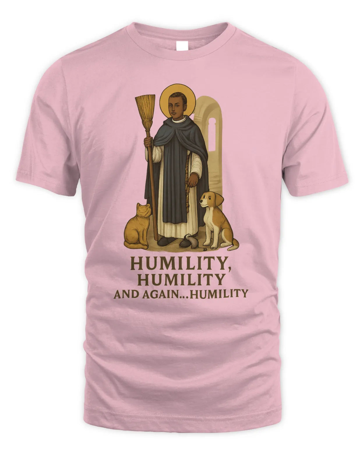 Saint Martin de Porres Humility T-Shirt