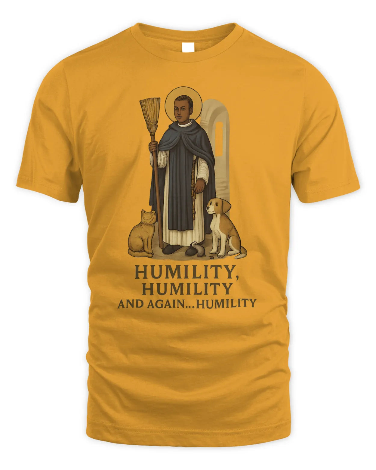 Saint Martin de Porres Humility T-Shirt